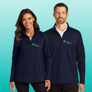 Port Authority® C-FREE® Double Knit 1/4-Zip